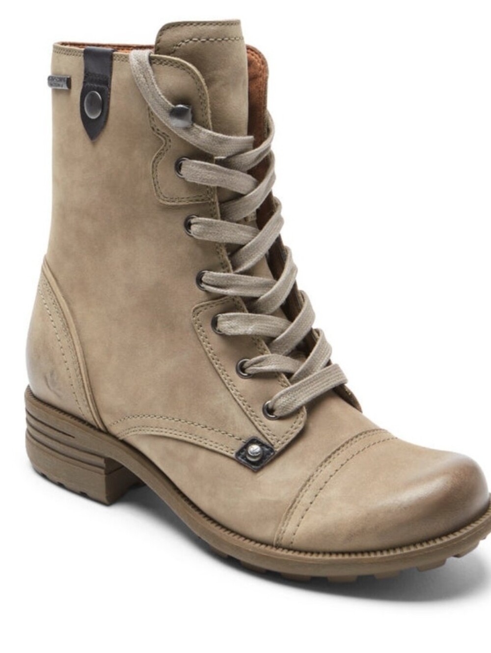 Rockport Cobb Hill Brunswick Lace  Waterproof Boots Size 7.5